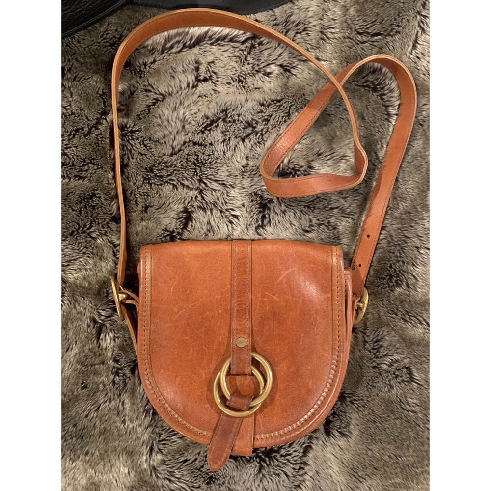 SOLD J.W. Hulme Small Belmont Tan Crossbody Bag - Picture 3 of 8